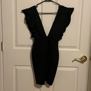 Sexy Black Mini Dress